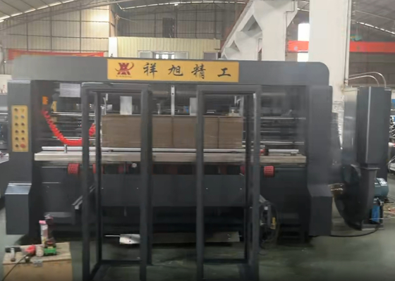Fully Automatic Carton Machine with Dual Frequency Control & Stitching Gluing